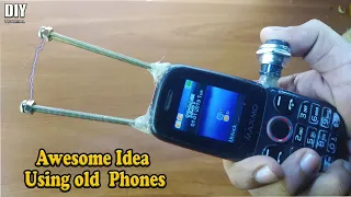 Awesome Idea From Old Mobile Phones || How to Make Foam Cutter