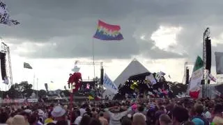 Dizzee Rascal - Bonkers - Pyramid Stage on Saturday Glastonbury 2009