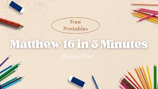 Matthew 16 Summary in 5 Minutes - Quick Bible Study