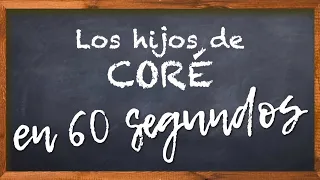 Los hijos de Coré (LA BIBLIA EN 60 SEGUNDOS)