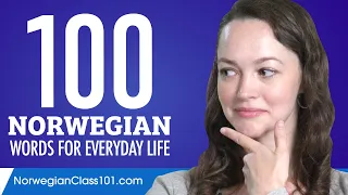 100 Norwegian Words for Everyday Life - Basic Vocabulary #5