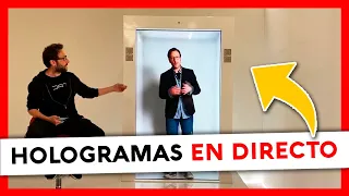 💥 Las VIDEOLLAMADAS del FUTURO!!! ► Crean estos HOLOGRAMAS de personas en TIEMPO REAL (Epic PORTL)