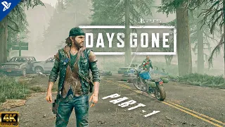 DAYS GONE PS5 GAMEPLAY - ULTRA REALISTIC GRAPHICS 4k