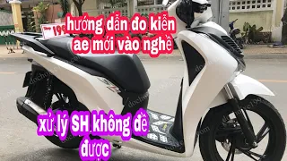 xử lý sh mất hệ thống đề l sửa xe đề từ không đề được l