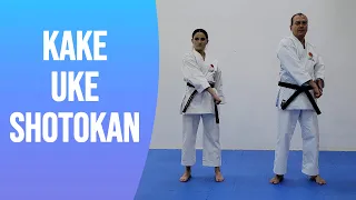 Defensa Kake Uke 👊💥💥 básica. Shotokan.