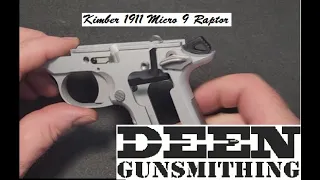 Kimber 1911 Micro 9 Raptor 9mm - Disassembly and Reassembly