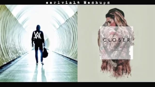 當Faded與Closer兩首神曲混在一起！Alan walker faded vs  The Chainsmokers   Closer