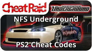 Need For Speed: Underground Cheat Codes | PS2