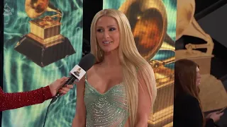 PARIS HILTON Red Carpet Interview | 2024 GRAMMYs