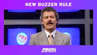 Jeopardy! Vault: New Buzzer Rule for Season 2  | JEOPARDY!