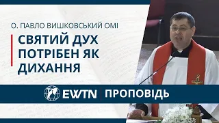 "Святий Дух потрібен нам як дихання". Проповідь о. Павла Вишковського ОМІ