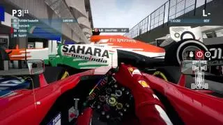 F1 2013 Pit Lane Crash / Glitch Bug