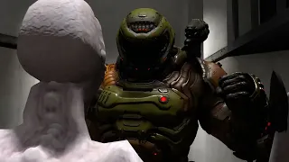 Doom slayer vs scp-096