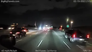 BigRigTravels LIVE | Compton to City of Industry, CA (2/15/22 9:43 PM PST)