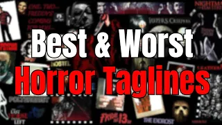 Best & Worst Horror Movie Taglines Ever