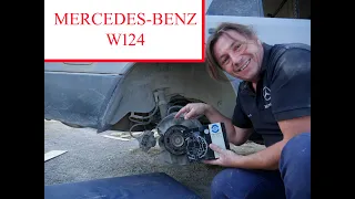 Mercedes Benz w124 - Como cambiar las zapatas de freno a mano Tutorial