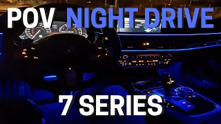 BMW 7 Series G11 NIGHT DRIVE & AMBIENT LIGHTING