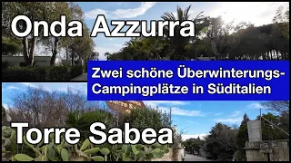 🇮🇹 Camping Onda Azzurra, Kalabrien & Torre Sabea, Apulien | Trips und Tipps # 40