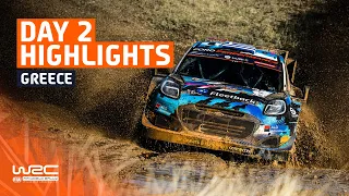 Day 2 Highlights | WRC EKO Acropolis Rally Greece 2023