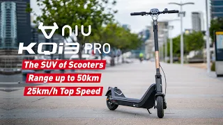 NIU KQi3 Pro Electric Features Promo - The SUV of Scooters