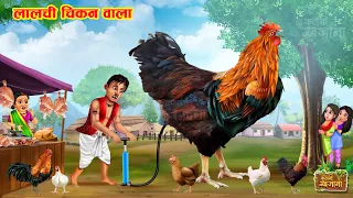 लालची चिकन वाला | Lalchi Chicken Wala | Hindi Kahani | Moral Stories | Saas Bahu Kahani