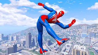 GTA 5 SPIDERMAN Ragdolls Compilation Episode 08 (Euphoria Physics Showcase)