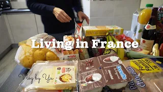 Cost of living in France🇫🇷  .How much we spend each week at the supermarket 🛒Life in France VLOG