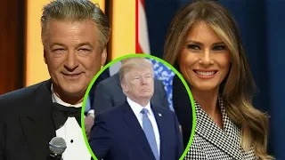 Alec Baldwin:  Melania Trump is a big fan of his Donald Trump impression