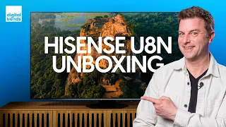 Hisense U8N Mini-LED TV Unboxing & Setup | Mystery Revealed 2024 U8 Series