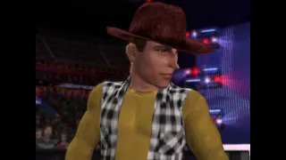 WWE Smackdown vs Raw 2011 Woody vs Jhon wick inferno match