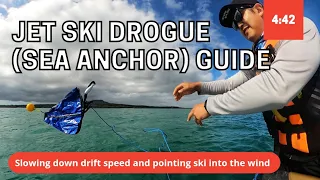 Jet Ski PWC Drogue Sea Anchor Guide | Tutorial | Jetski Towing Tether