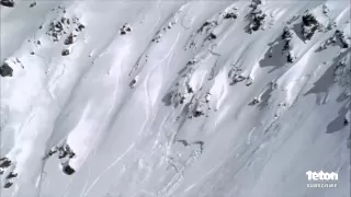 Skier Caught In An Avalanche