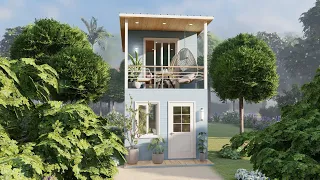 Maximize Your Space: 10x23 Two-Story House Design