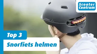 HELMPLICHT!? - BEKIJK DE TOP 3 BEST VERKOCHTE SNORFIETS HELMEN 🥉