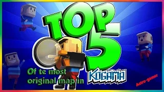 Top 5 of the most original & detailled Map in KoGaMa.