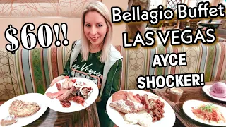 This LAS VEGAS BUFFET Surprised Me!! Bellagio Buffet | Worth $60 or an All You Can Eat LET DOWN?