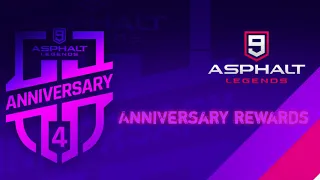 Asphalt 9 | Anniversary rewards | I got mazzanti bps 🙄 | Gift from gameloft 🎁