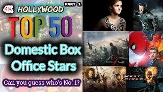 Top 50 Stars Domestic Box Office  | box office collection | Part 1 | 1080p |