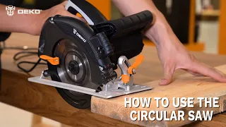 A guide to DEKO DKCS1600 Circular Saw