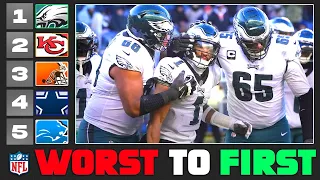Ranking EVERY NFL Offensive Line From WORST to FIRST