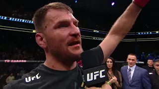 UFC 220: Stipe Miocic and Francis Ngannou Octagon Interview