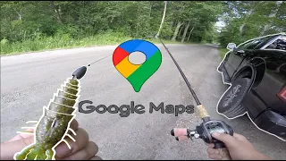 Google Maps Roadside Fishing || Finding New Connecticut Fishing Spots