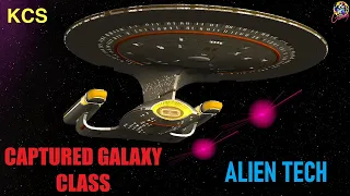 NEW Globali Captured Galaxy Class by KCS VS Enterprise D - Both Ways - Star Trek Starship Battles