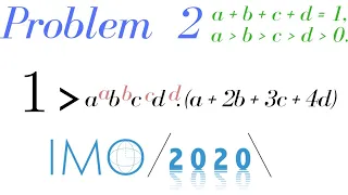 SOLVING the IMO 2020 P2: Problem 2 (Algebra and Inequality) || AN EASY PROBLEM? || Exatizando