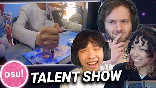 I Hosted an osu! Talent Show ft. Xootynator & Kariyu