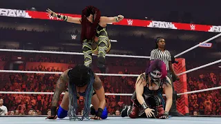 WWE 2K24 - DAMAGE CTRL VS KATANA CHANCE & KAYDEN CARTER | RAW
