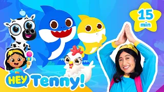 30 Minutes of Sing Along with Tenny | Nursery Rhymes | Educational Video for Kids | Hey Tenny!