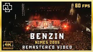 Rammstein Benzin 4K with subtitles (Live at Nimes 2005) Völkerball Remastered video 60fps