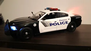 Dodge charger 1/24. Corona city police