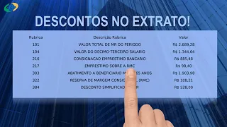 CONHEÇA OS DESCONTOS NO SEU EXTRATO DE PAGAMENTO DE JUNHO + A 2ª PARCELA DO 13º DE 2023